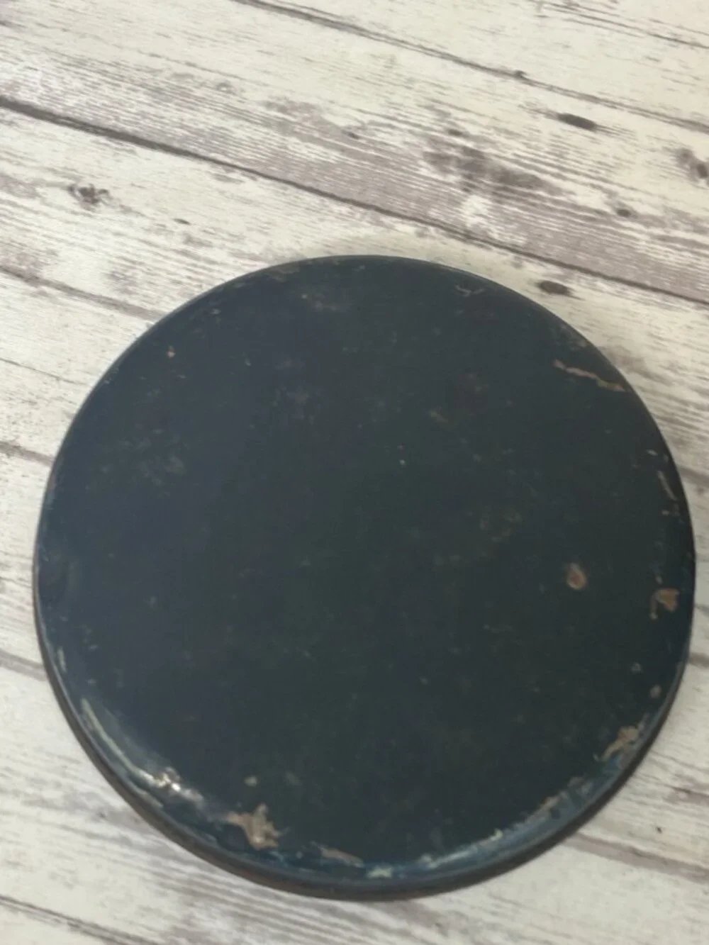 Antique Crun-Cheese  toasted WAFFIES  Advertising Tin Vintage KING KONE Crackers